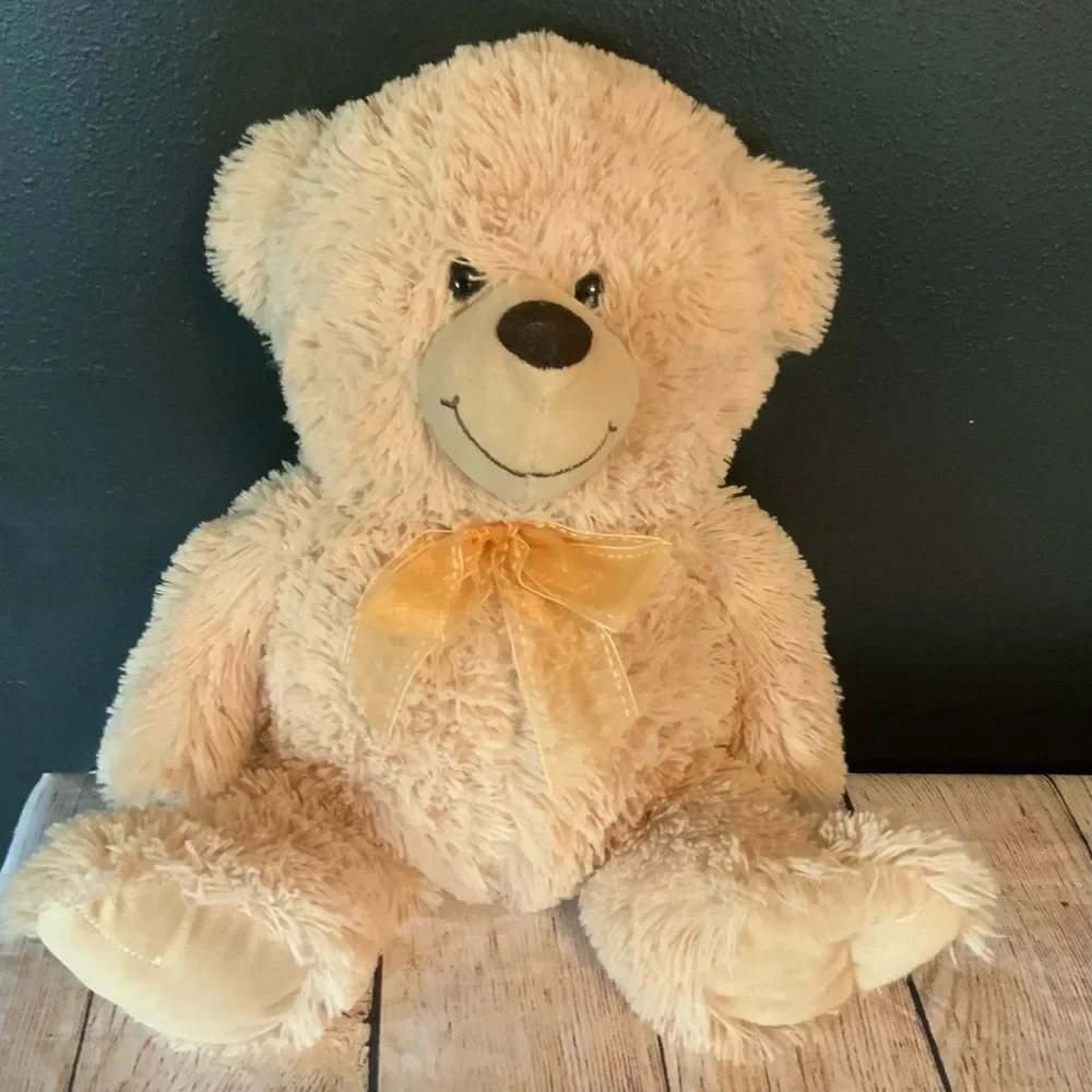 Plush Tan Teddy Bear